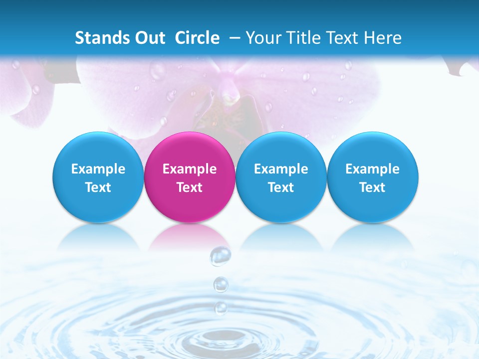 Relaxation Well Being Blossom PowerPoint Template