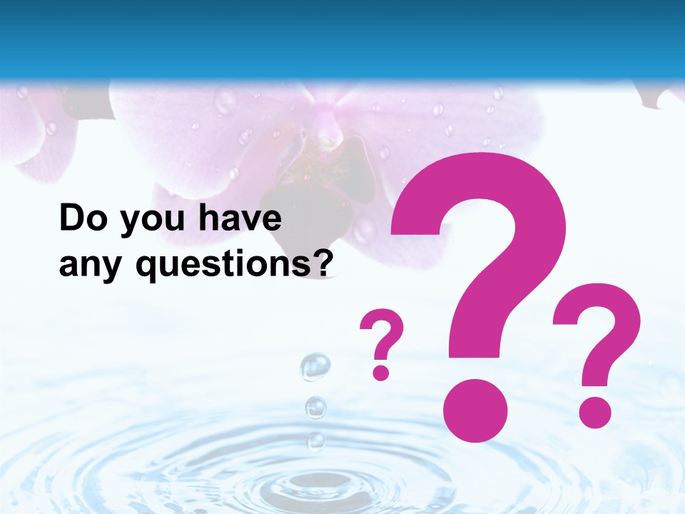 Relaxation Well Being Blossom PowerPoint Template