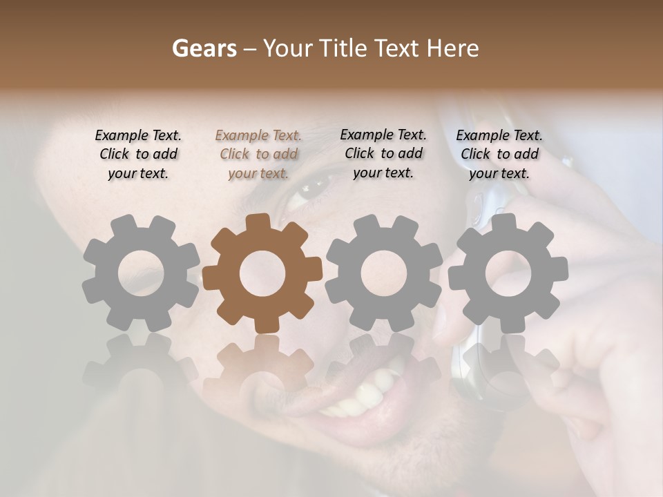 Hip Teeth Attractive PowerPoint Template