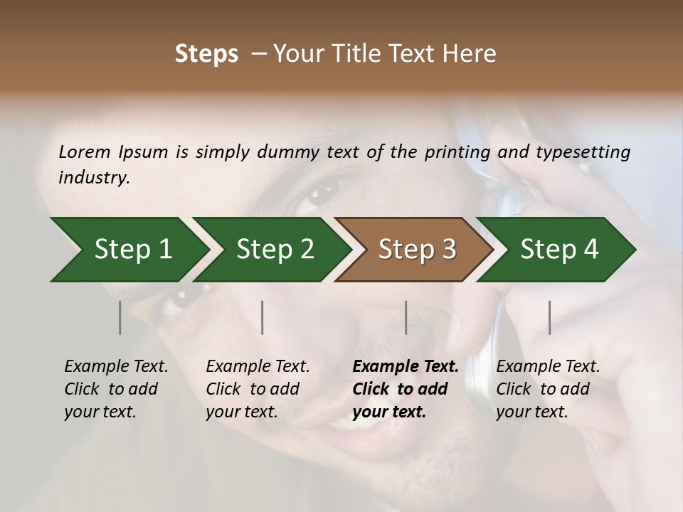 Hip Teeth Attractive PowerPoint Template