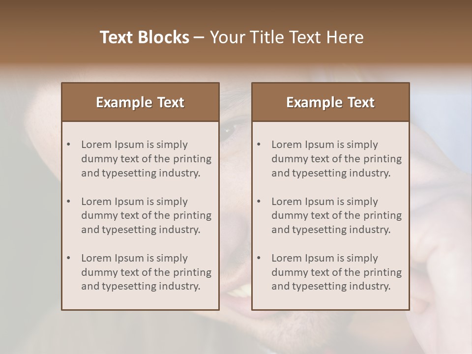 Hip Teeth Attractive PowerPoint Template