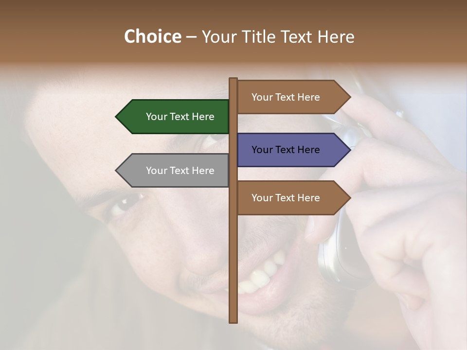 Hip Teeth Attractive PowerPoint Template