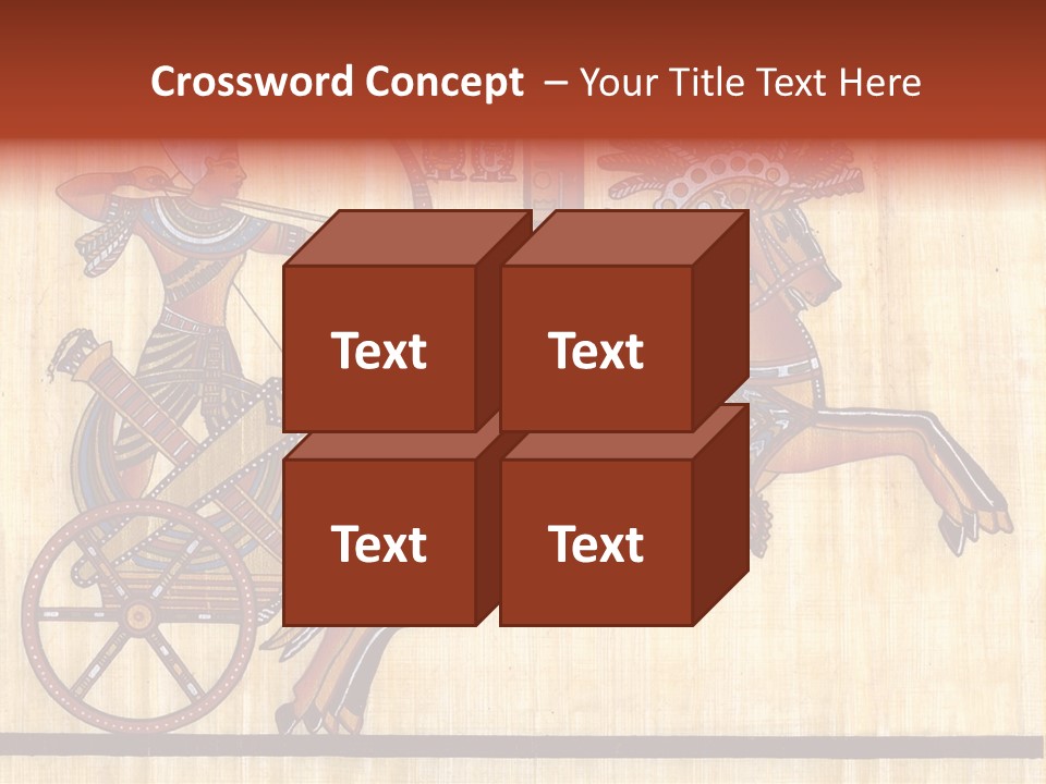 Paint Old Text PowerPoint Template