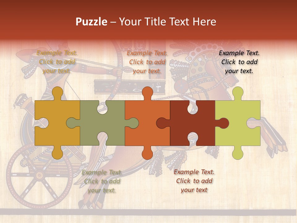 Paint Old Text PowerPoint Template