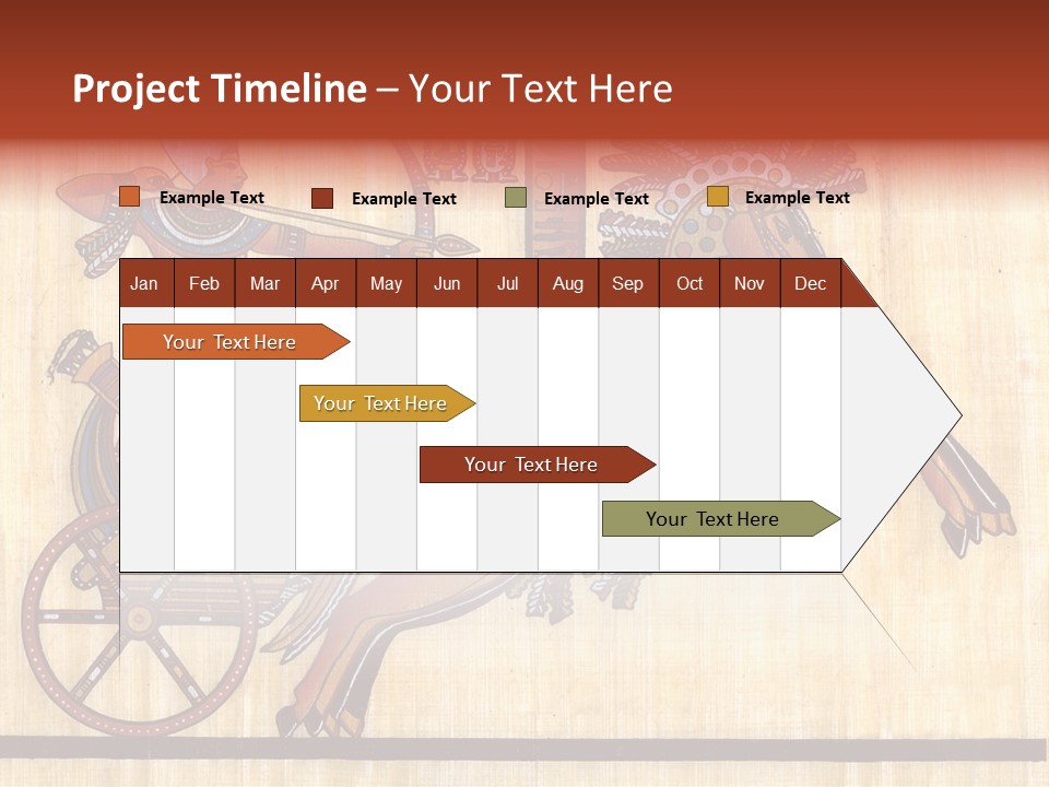 Paint Old Text PowerPoint Template