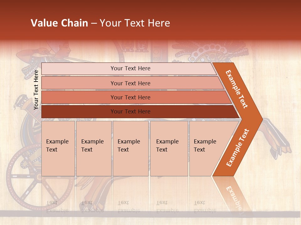 Paint Old Text PowerPoint Template