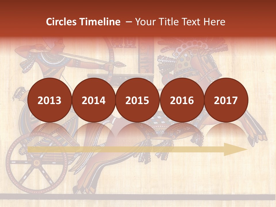 Paint Old Text PowerPoint Template