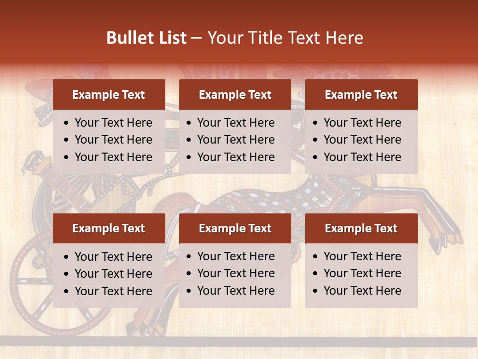 Paint Old Text PowerPoint Template
