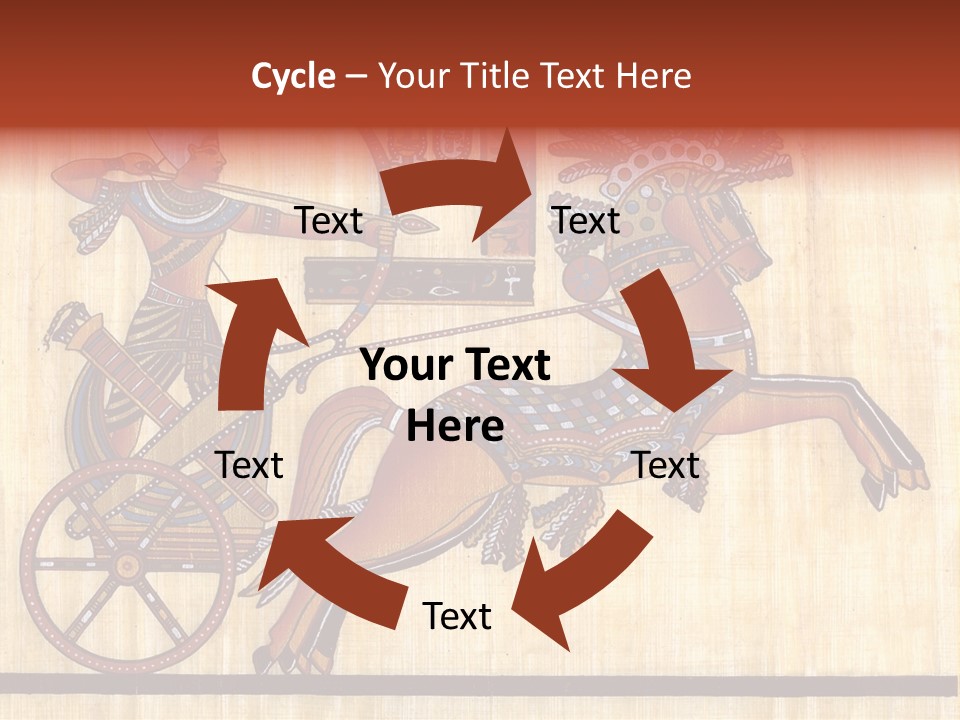 Paint Old Text PowerPoint Template