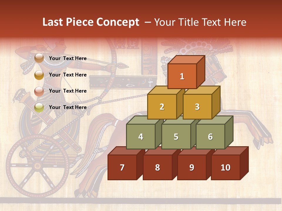 Paint Old Text PowerPoint Template