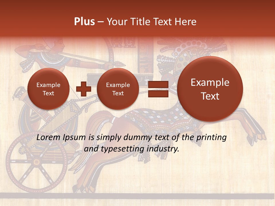 Paint Old Text PowerPoint Template