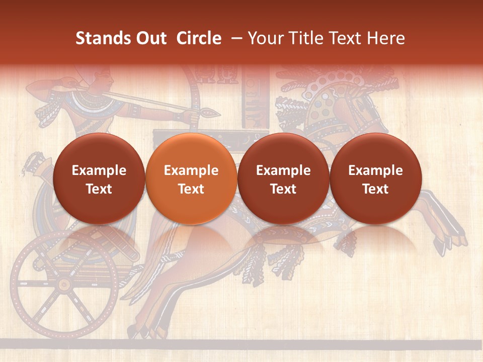 Paint Old Text PowerPoint Template