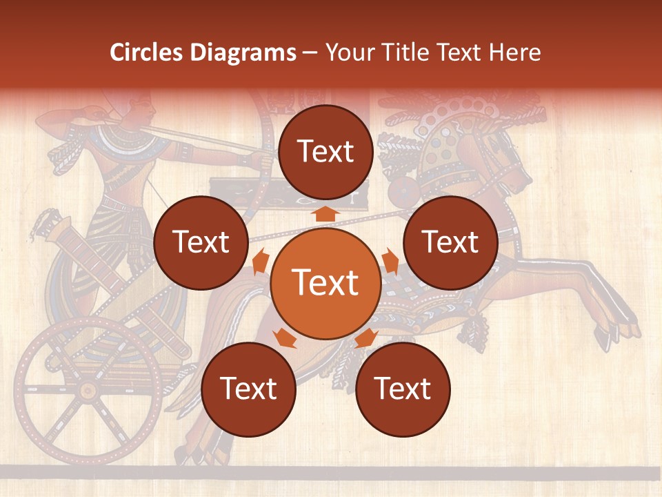 Paint Old Text PowerPoint Template