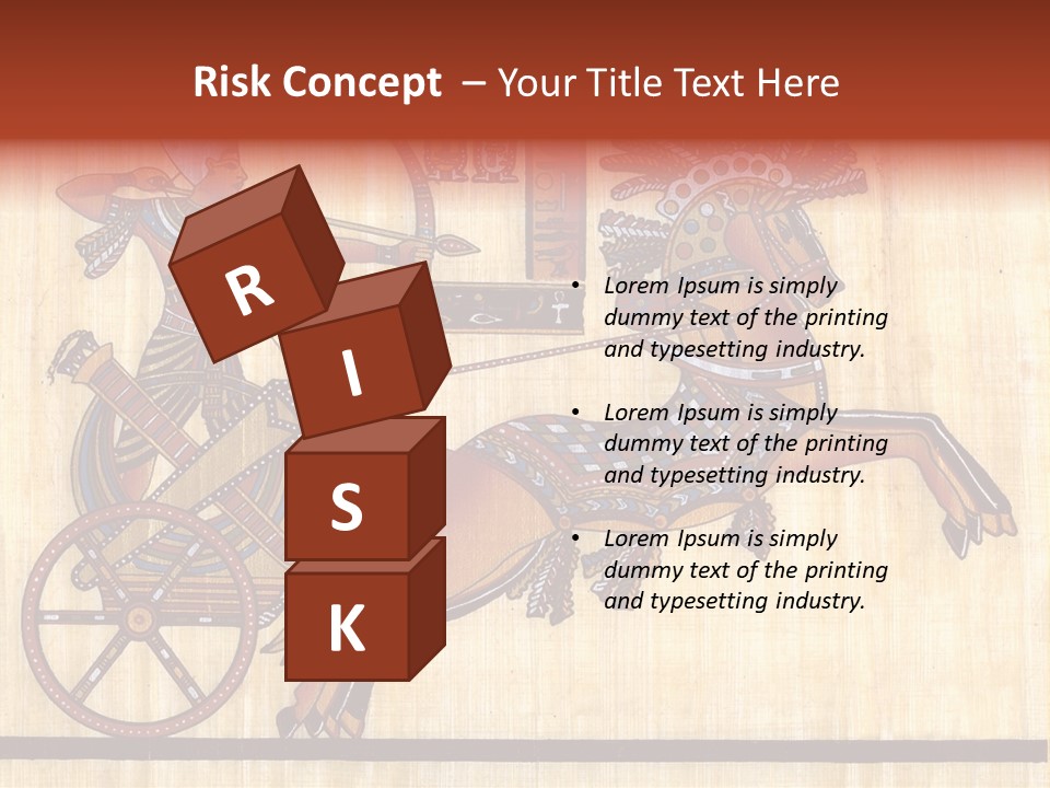 Paint Old Text PowerPoint Template