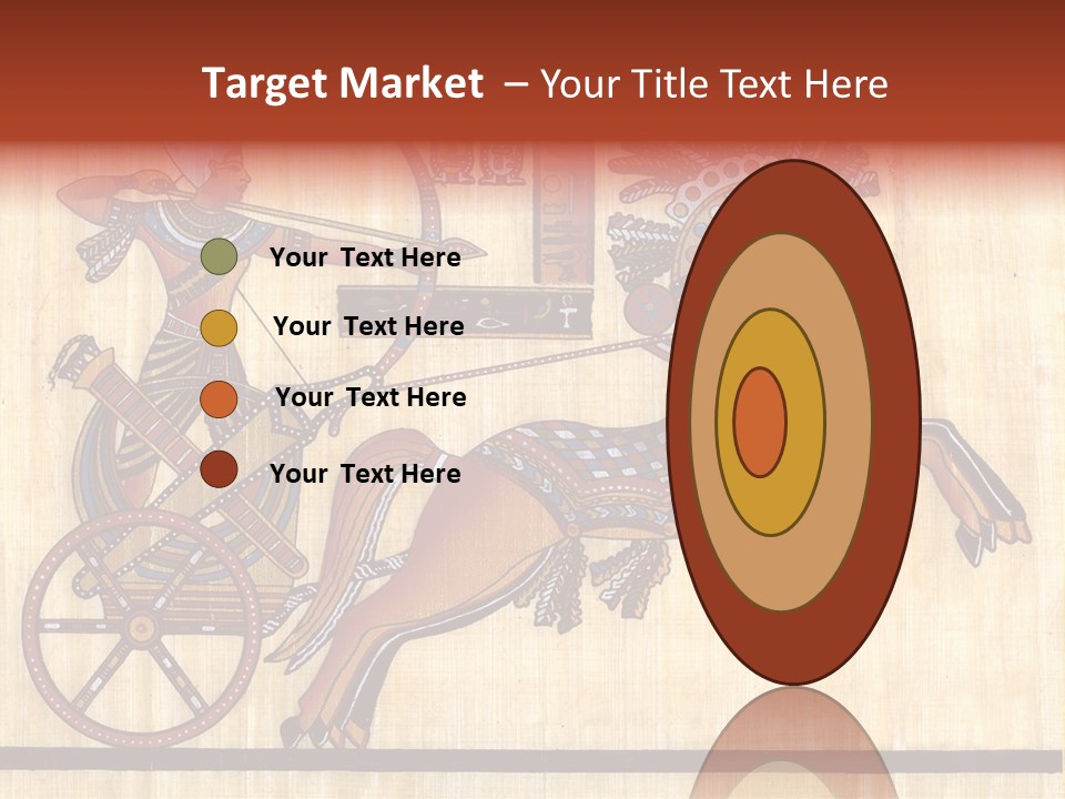 Paint Old Text PowerPoint Template