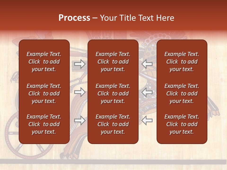 Paint Old Text PowerPoint Template