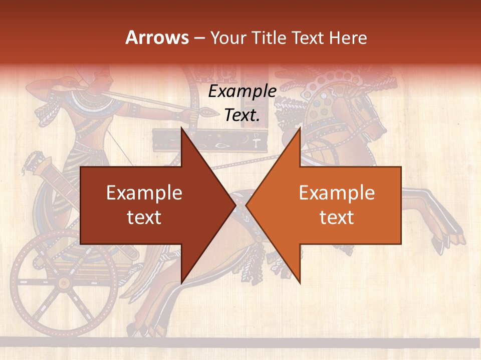 Paint Old Text PowerPoint Template