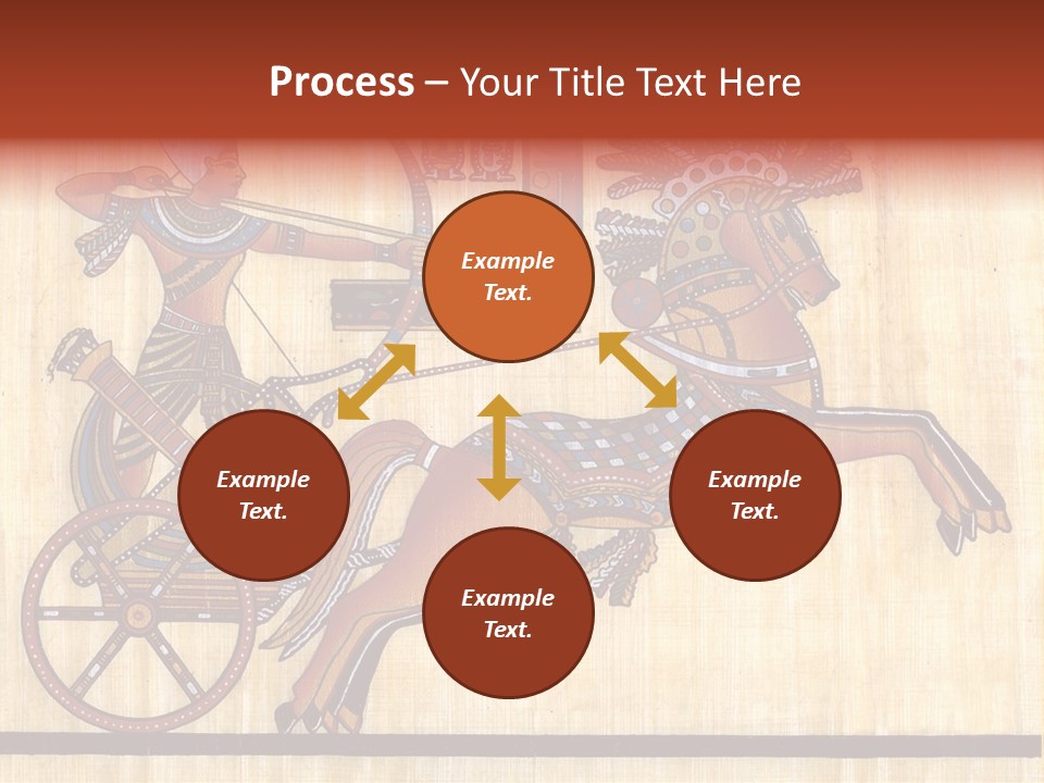 Paint Old Text PowerPoint Template