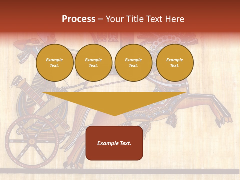 Paint Old Text PowerPoint Template