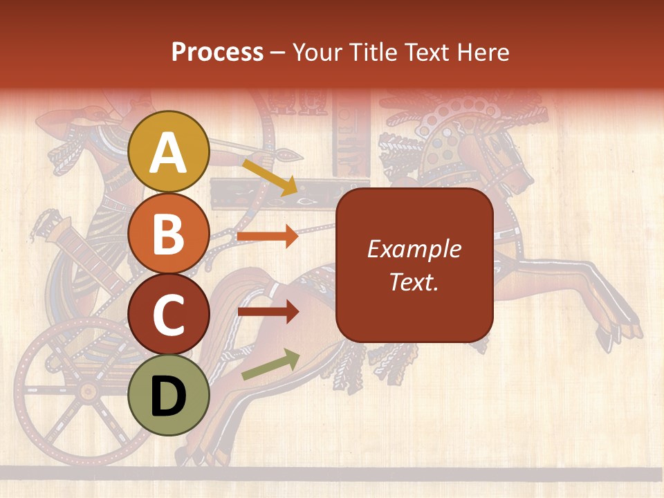 Paint Old Text PowerPoint Template