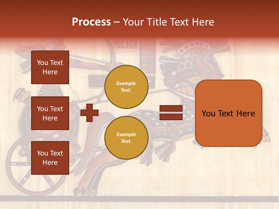 Paint Old Text PowerPoint Template