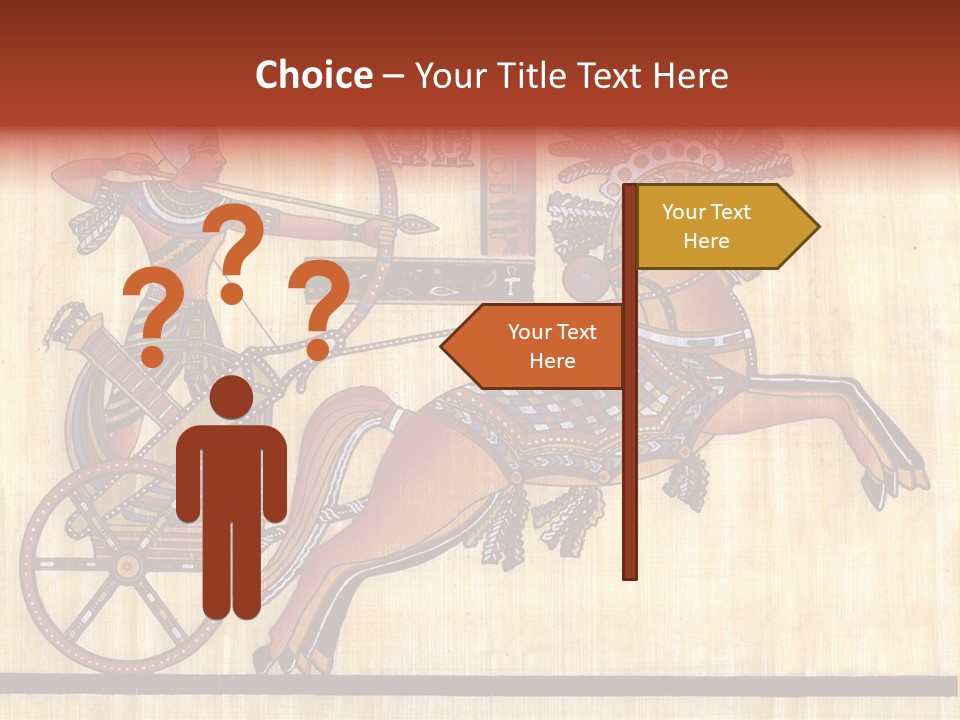 Paint Old Text PowerPoint Template