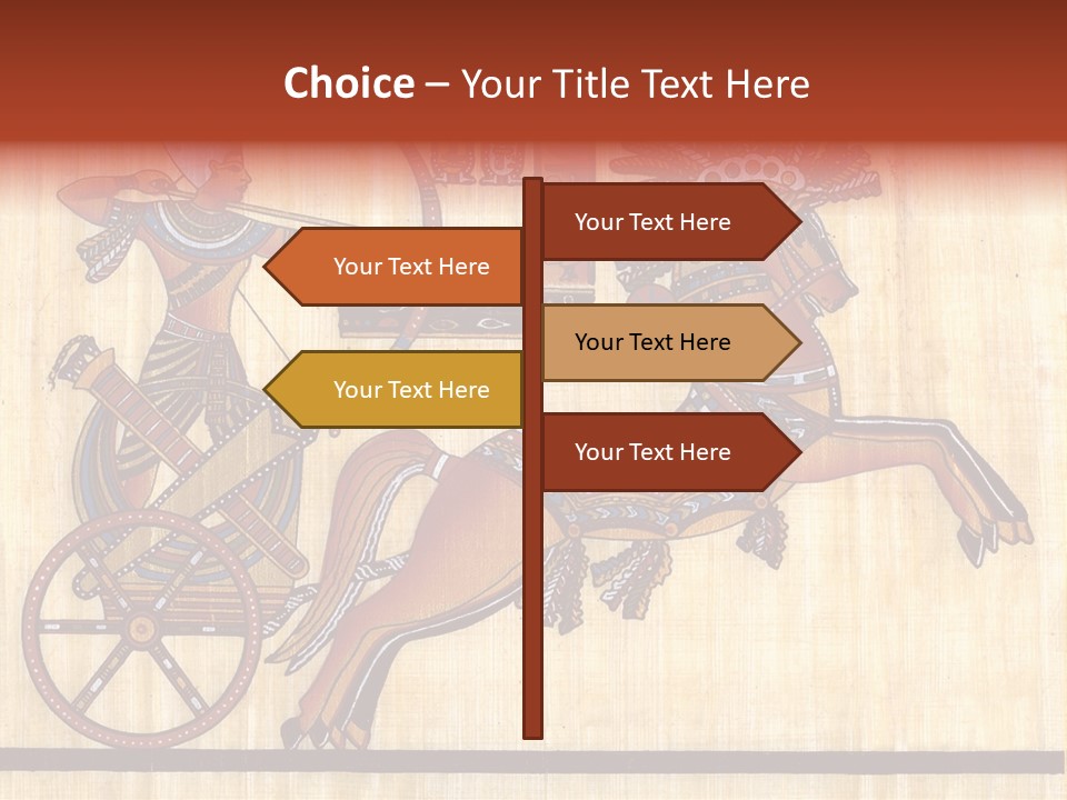 Paint Old Text PowerPoint Template