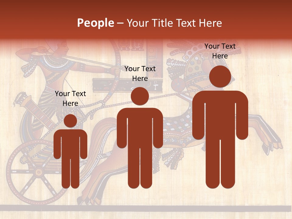 Paint Old Text PowerPoint Template