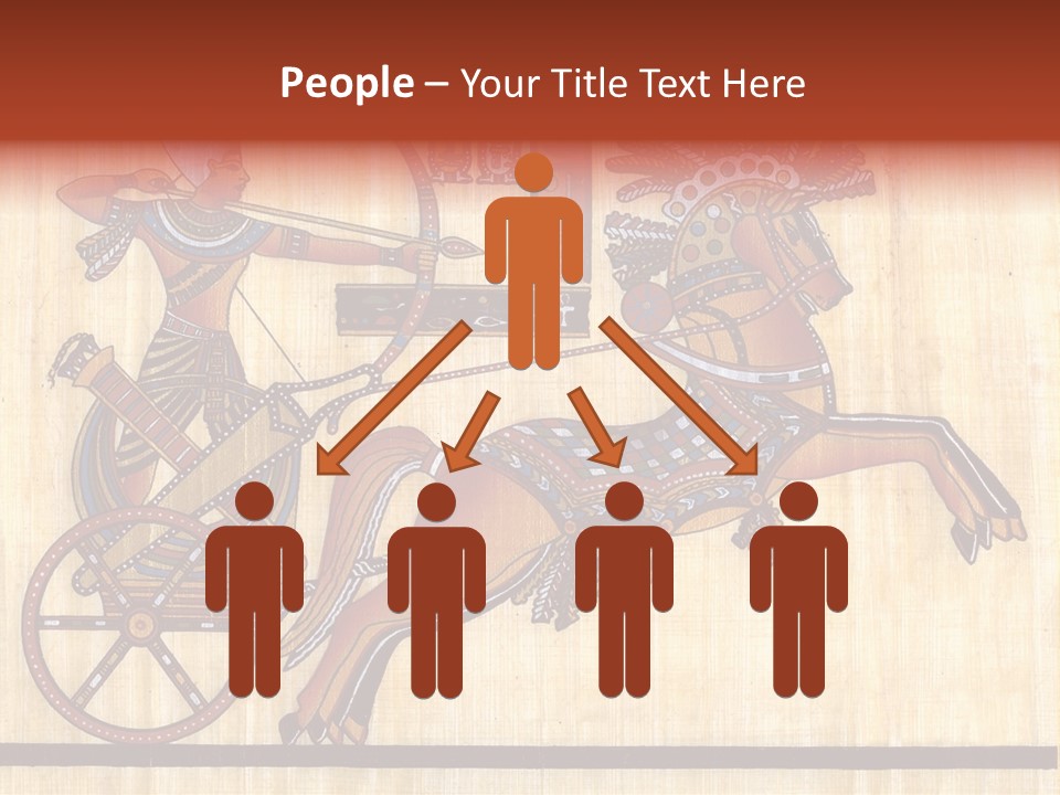 Paint Old Text PowerPoint Template