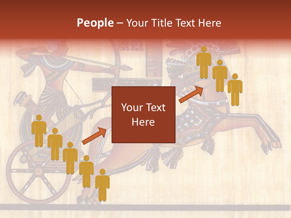 Paint Old Text PowerPoint Template