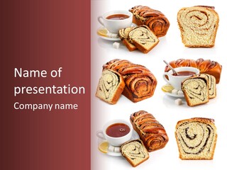 Loaf Still Life Piece PowerPoint Template