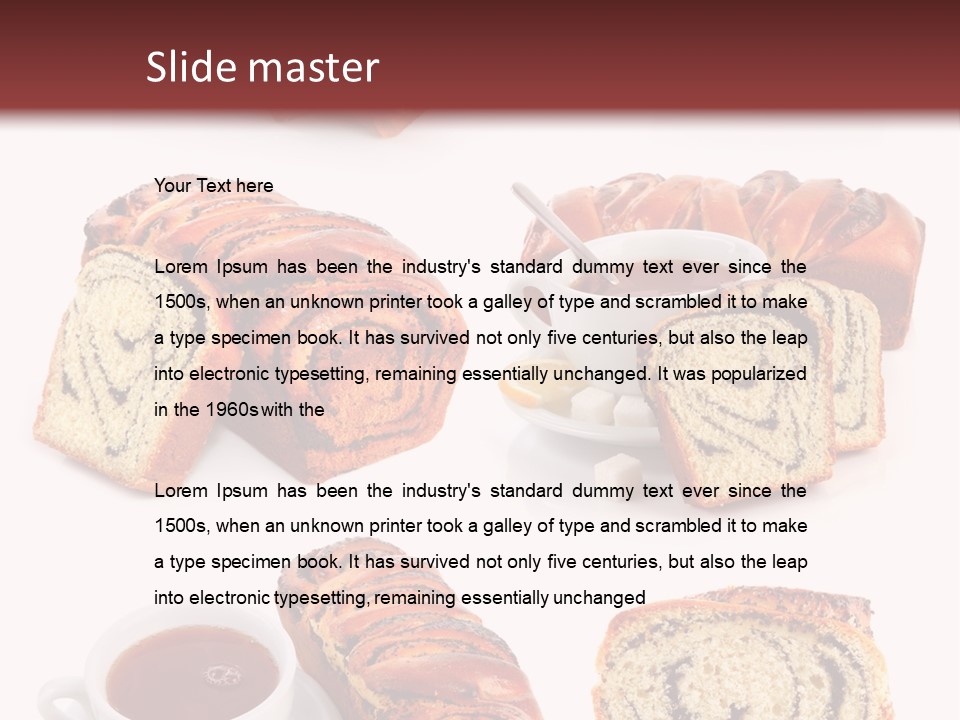 Loaf Still Life Piece PowerPoint Template