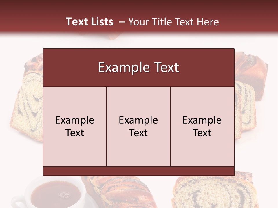 Loaf Still Life Piece PowerPoint Template