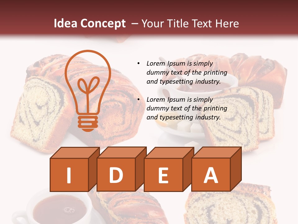 Loaf Still Life Piece PowerPoint Template