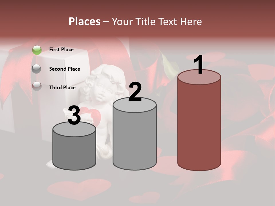 Decoration Cardboard Heart PowerPoint Template