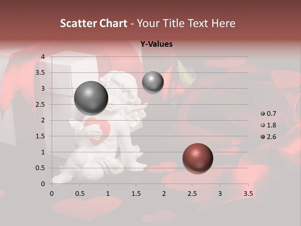 Decoration Cardboard Heart PowerPoint Template