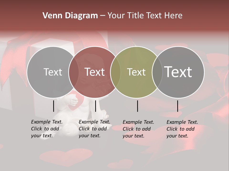 Decoration Cardboard Heart PowerPoint Template