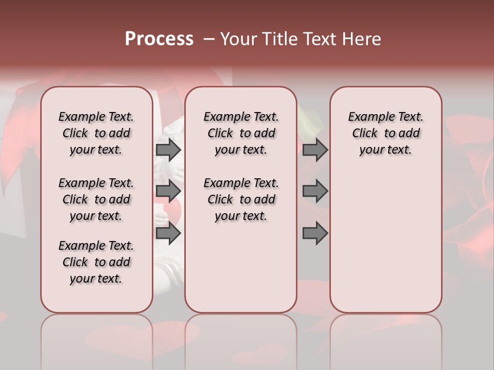 Decoration Cardboard Heart PowerPoint Template