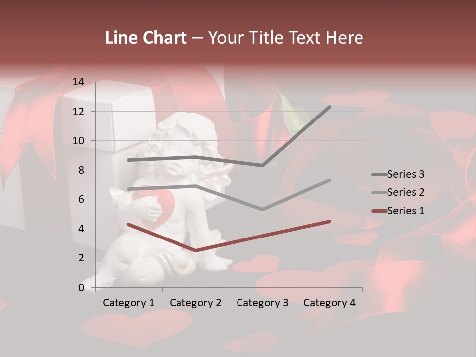 Decoration Cardboard Heart PowerPoint Template