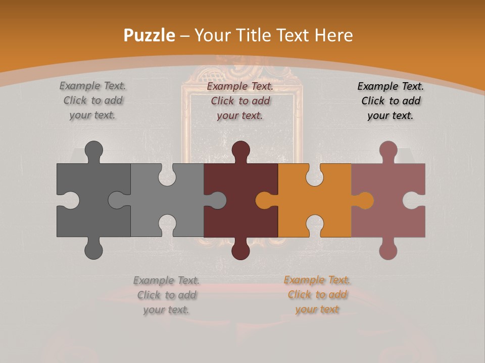 Couch Furniture Lounge PowerPoint Template