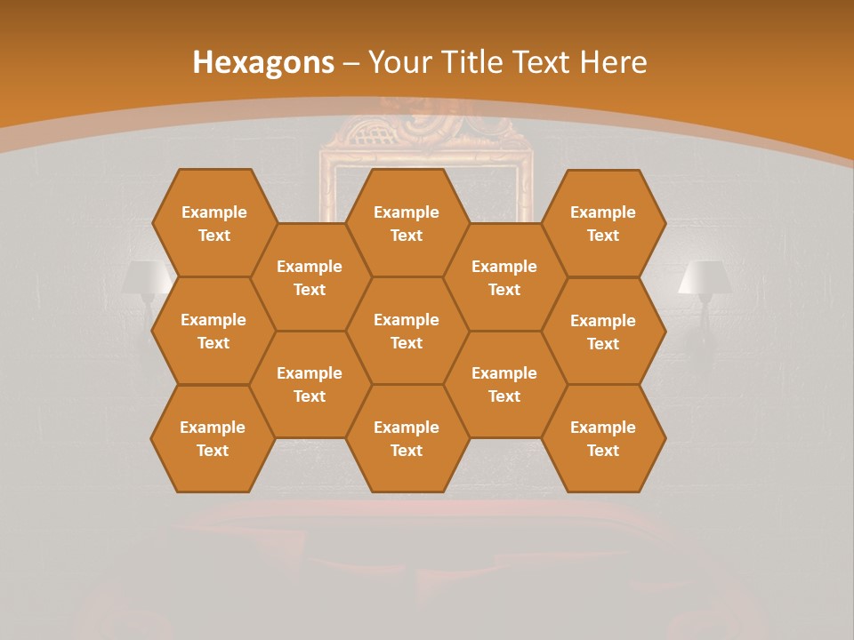 Couch Furniture Lounge PowerPoint Template