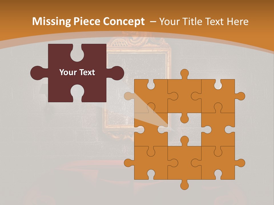 Couch Furniture Lounge PowerPoint Template