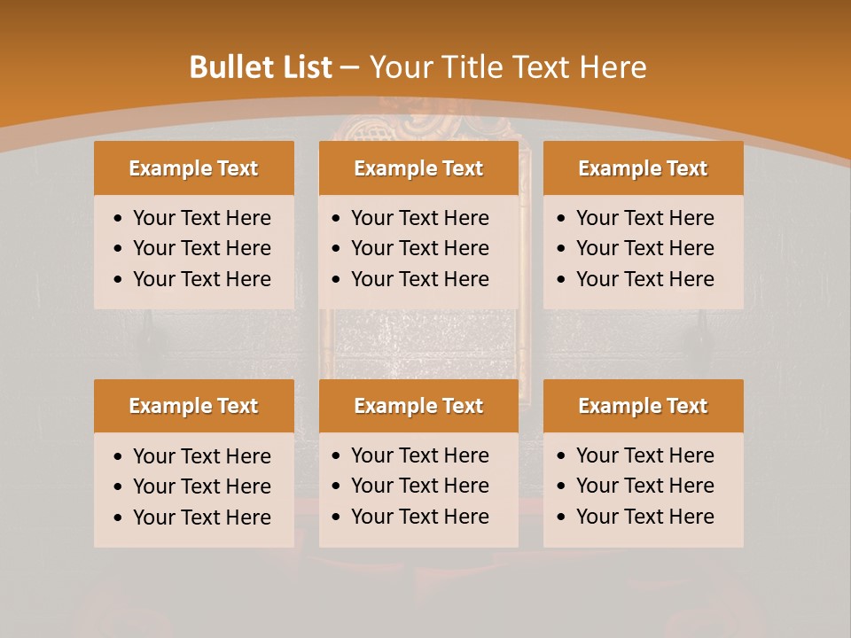 Couch Furniture Lounge PowerPoint Template