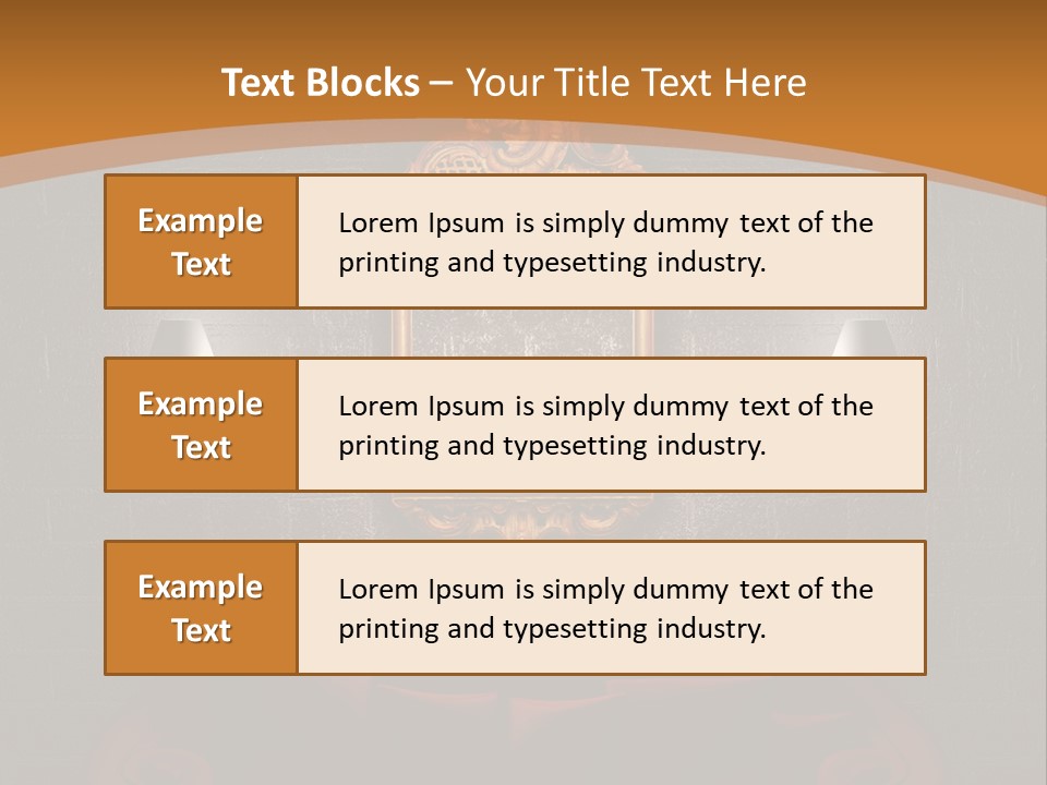 Couch Furniture Lounge PowerPoint Template