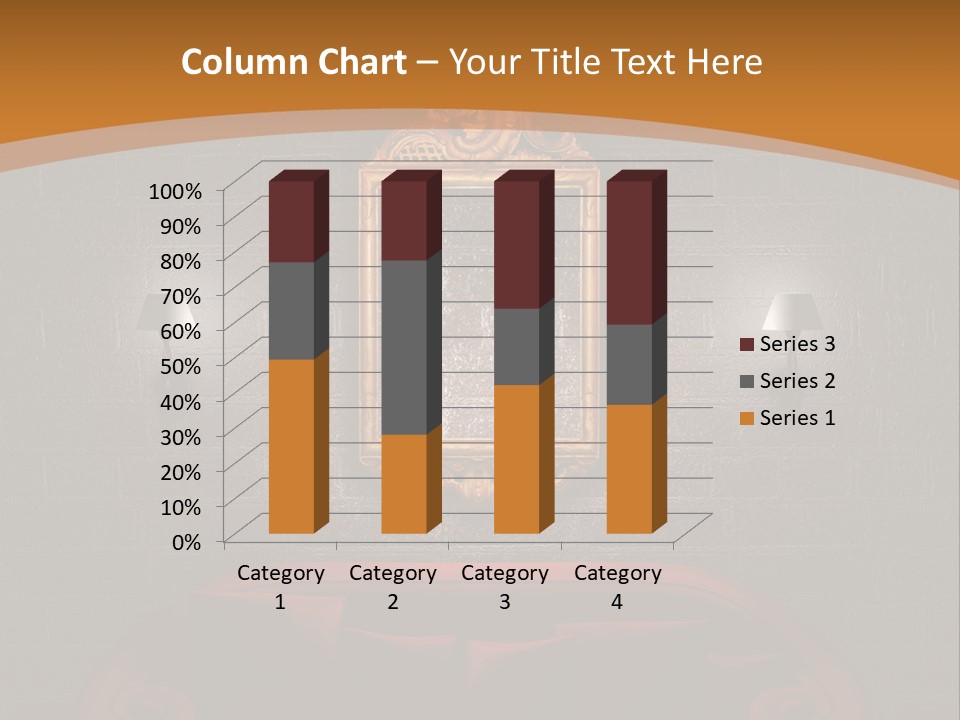 Couch Furniture Lounge PowerPoint Template