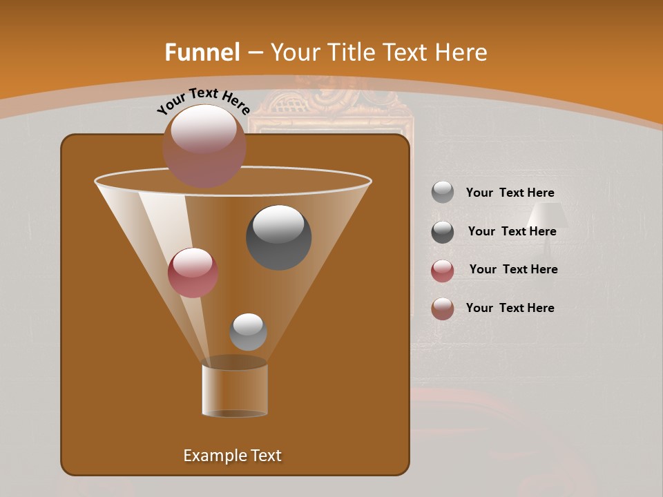 Couch Furniture Lounge PowerPoint Template