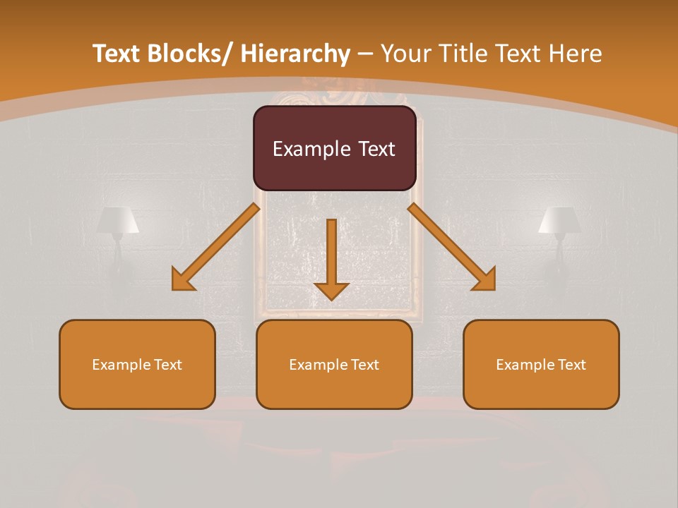 Couch Furniture Lounge PowerPoint Template