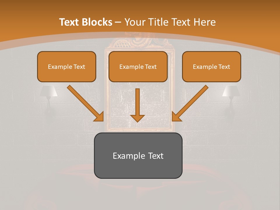 Couch Furniture Lounge PowerPoint Template