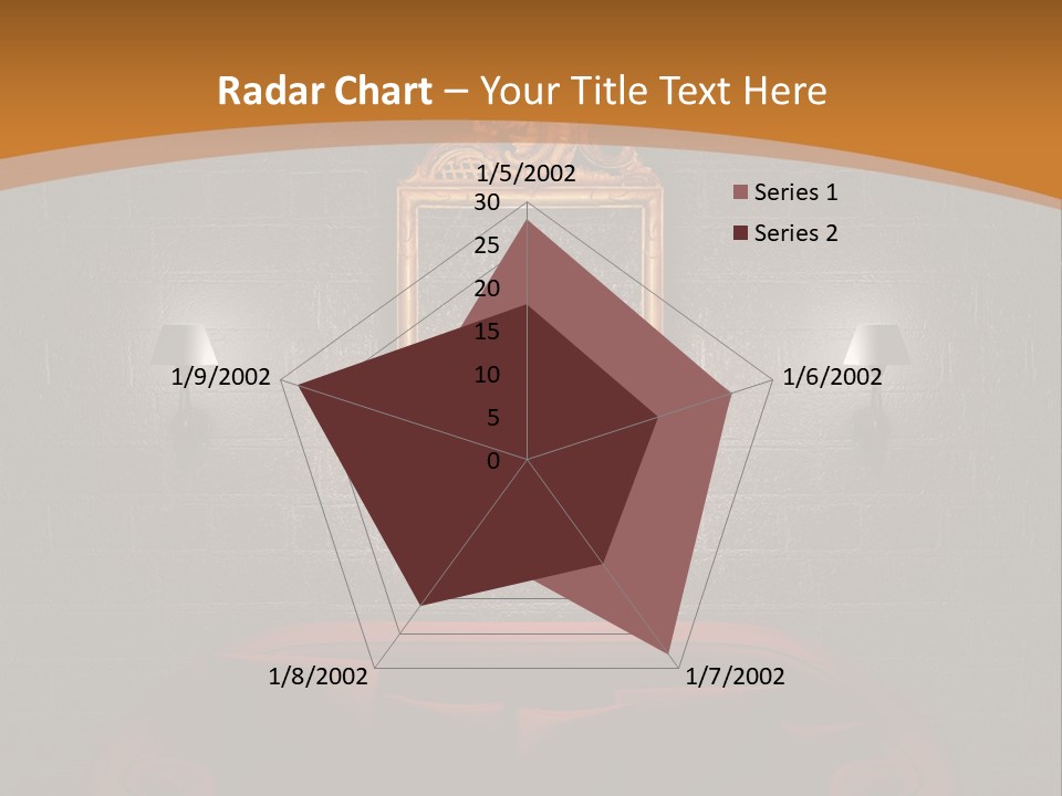 Couch Furniture Lounge PowerPoint Template