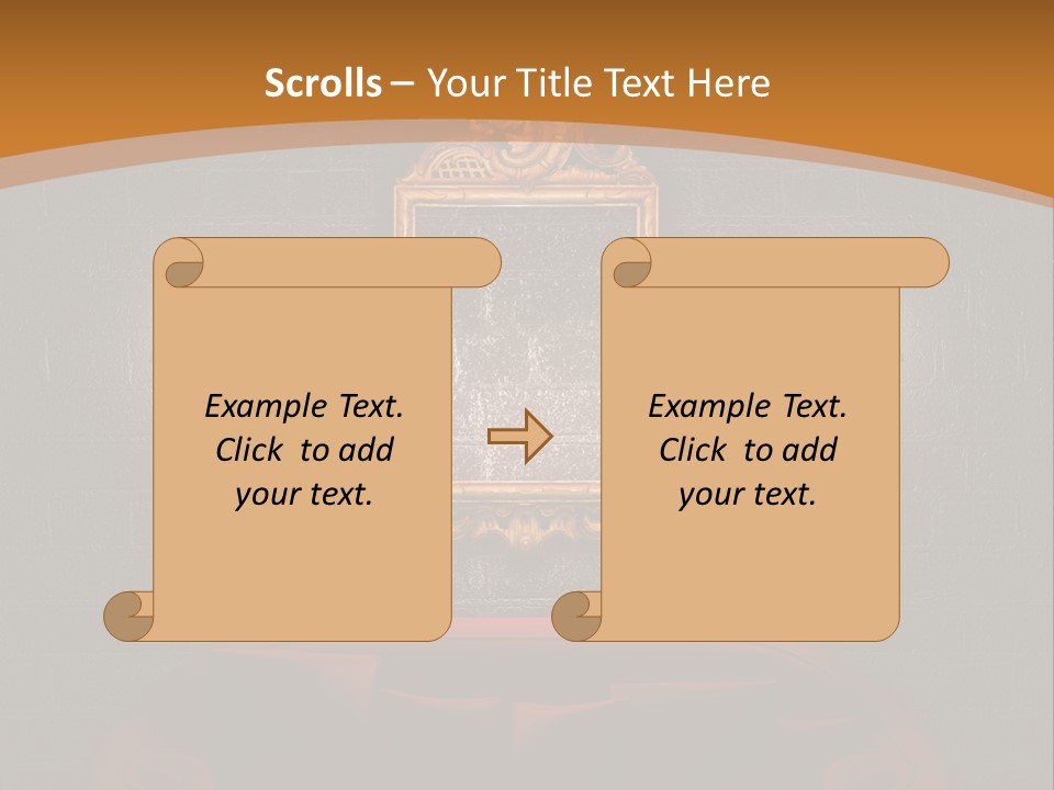 Couch Furniture Lounge PowerPoint Template